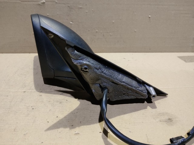 160968 Alfa Romeo 159 2005-2011 bal oldali visszapillantó tükör 7 vezetékes, matt fekete