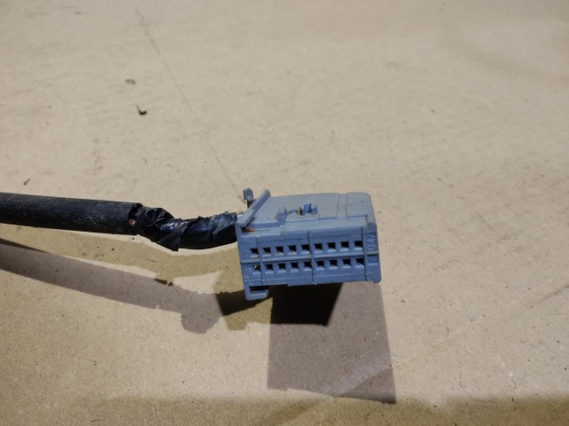 160968 Alfa Romeo 159 2005-2011 bal oldali visszapillantó tükör 7 vezetékes, matt fekete