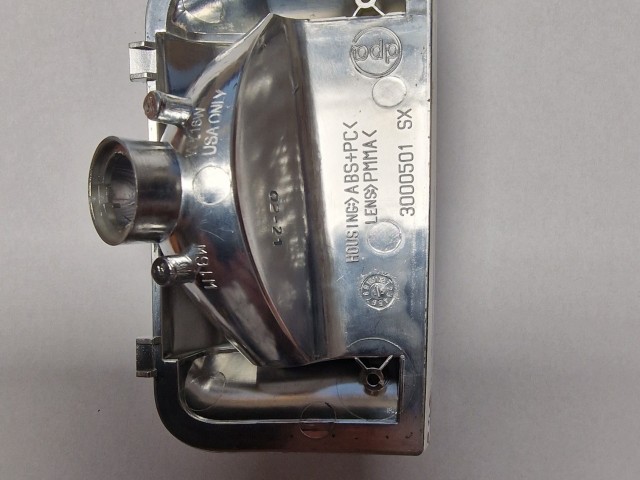 Fiat Ducato utángyártott új, bal oldali tükör index fehér belsős 71748252