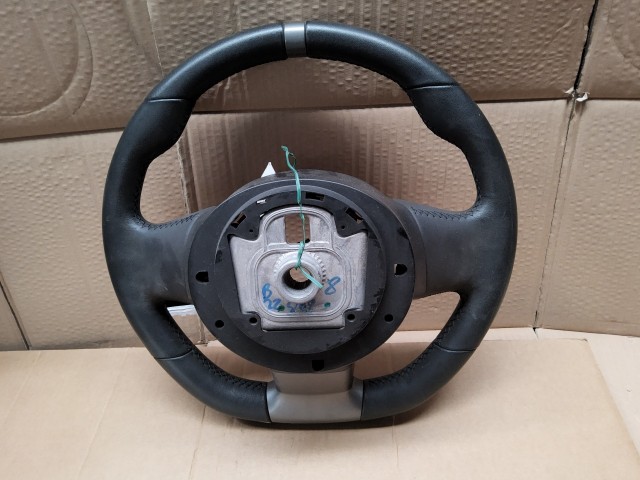 89773 Abarth 500, Fiat 500 2015- Fekete multikormányos bőr kormánykerék   