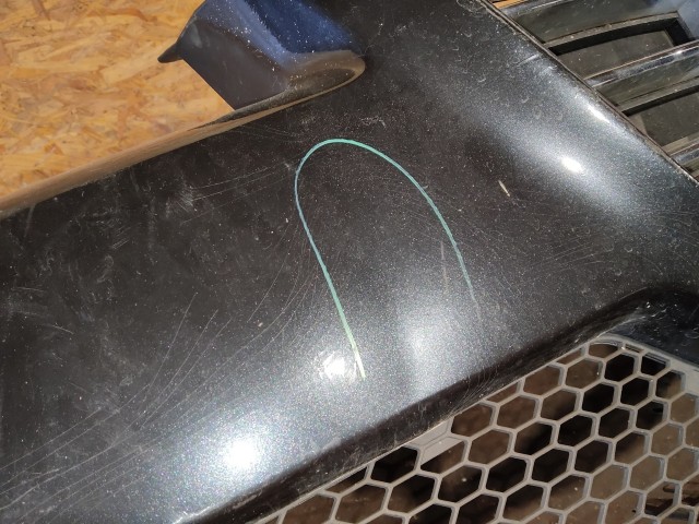 163107 Alfa Romeo 156 2003-2005 első lökhárító a képen látható sérüléssel