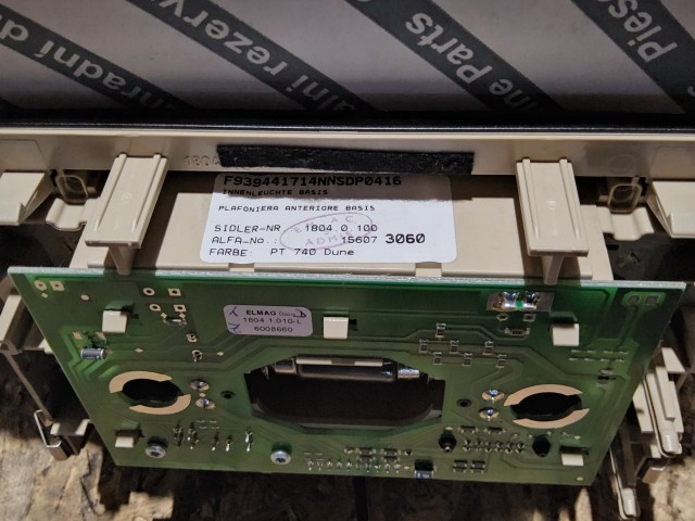 Alfa Romeo 159 2005-2008 gyári új, belső világítás 156073060