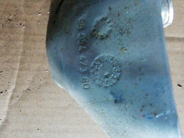 Citroen DS5  2,0 Diesel kipufogó hővédő lemez 9805447380