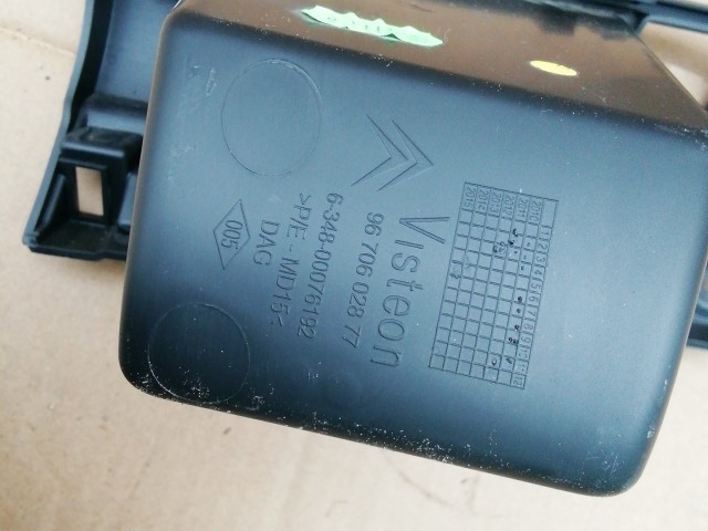 Citroen DS5 2011-2018 Belső műanyag burkolatok és alkatrészek, műszerfal műanyag 9670602877