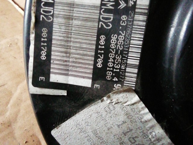 Citroen DS5 2011-2018 Fékszervódob 9807840180 