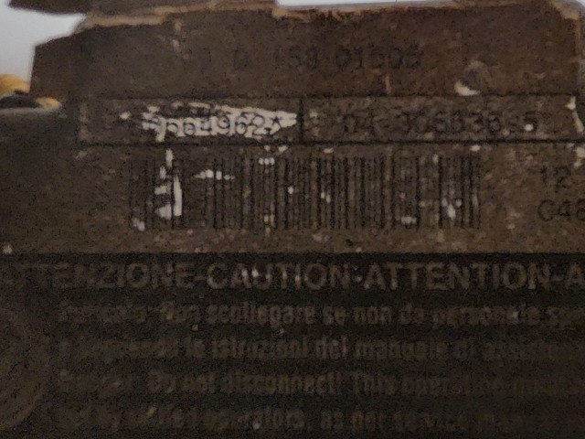 Alfa Romeo 156 1997-2002 Légzsák indító elektronika 60664962