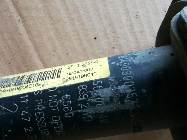 Alfa Romeo 159 2005-2011 első lengéscsillapító Citrom Citrom Rózsaszín Rózsaszín színjelölésű rugóval 50708740