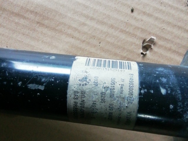 Alfa Romeo 159 2005-2011 első lengéscsillapító Citrom Citrom Szürke Szürke színjelölésű rugóval 50515152