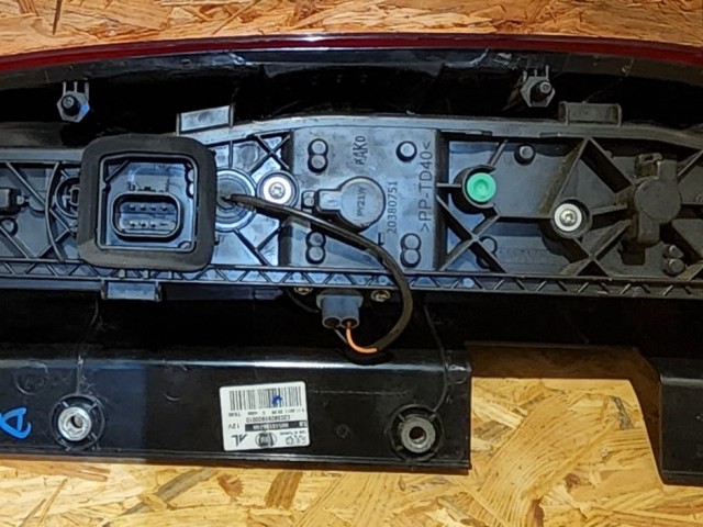 165013 Fiat Doblo III.  2009-2015, Opel Combo D, bal hátsó lámpa kettényíló ajtós kivitelhez 51810674