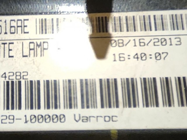 165017 Fiat Freemont 2011-2015 jobb hátsó belső lámpa 68078516AE