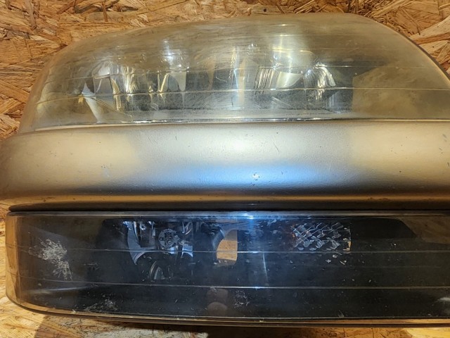 165154 Fiat Doblo I. 2000-2005 jobb első ködlámpás fényszóró, felső részén matt a plexi !!!!!!!!