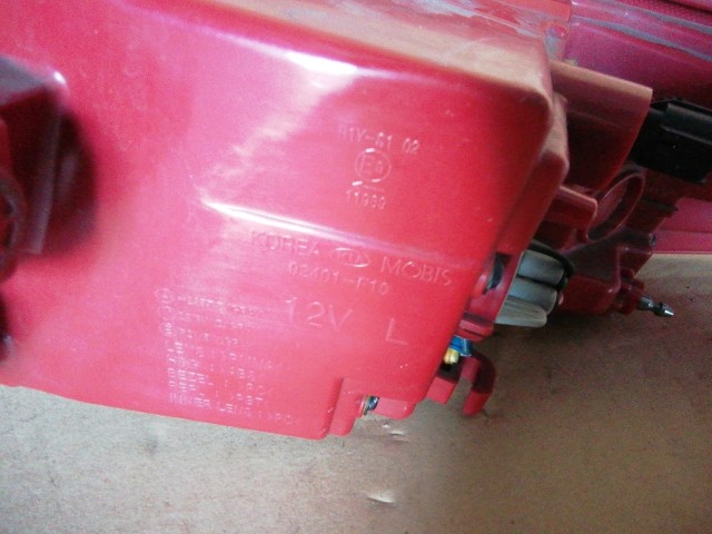 126066 Kia Sportage 2017 Bal hátsó külső lámpa  92401F10