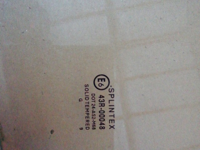 126129 Toyota Aygo 2005-2014 3 ajtós bal első lejáró üveg