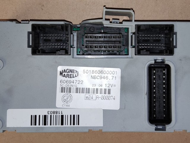 Alfa Romeo Brera  2005-2010 Immobiliser doboz, a képen látható sérüléssel 60694700