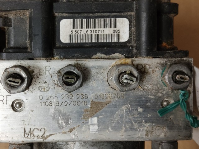 Ford Ka 2008-2016 Abs egység 0265232236 , 51823789 