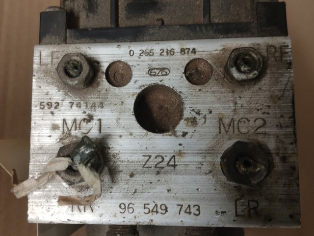 Chevrolet Matiz Abs  96549743 , 0265216874