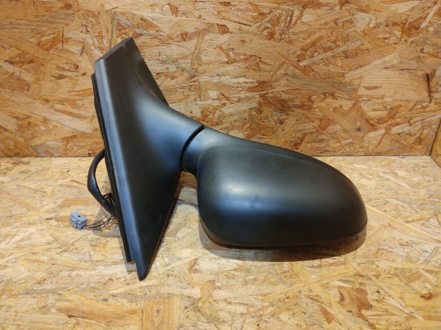 165804 Fiat Bravo 2007-2014 jobb oldali visszapillantó tükör, 11 vezetékes, matt fekete