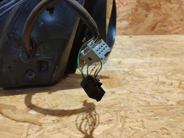 165804 Fiat Bravo 2007-2014 jobb oldali visszapillantó tükör, 11 vezetékes, matt fekete