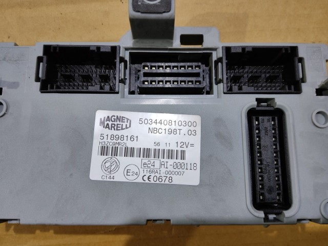 166155 Fiat Bravo 2007-2014  1,9 16v Diesel motorvezérlő szett 0281013580 , 51828270