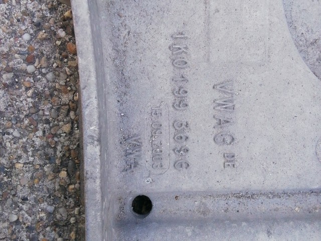 126710 Volkswagen Touran 2005-2008 első segédalváz (bölcső) 1K0199369G