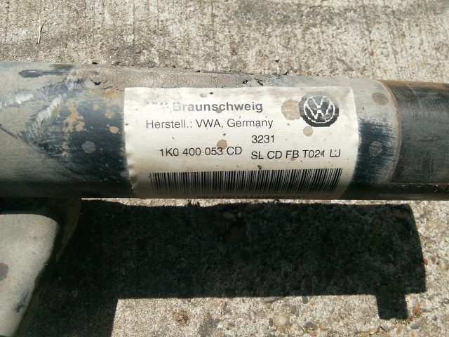 Volkswagen Touran 2005-2008 1,9 8v Diesel bal első lengéscsillapító Piros Fehér Piros színjelőlésű rugóval 1K0400053CD