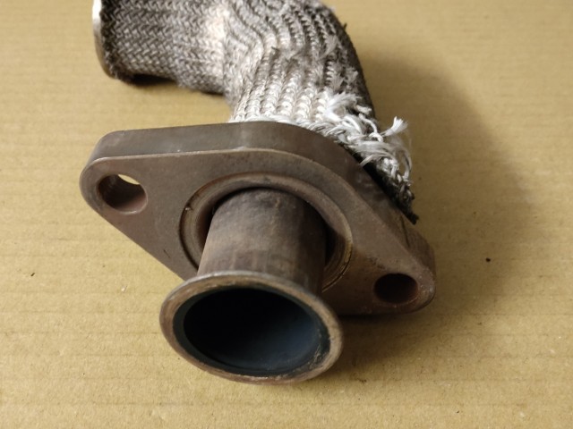 Fiat Bravo 1,9 16v Diesel Egr hűtő cső, kipufogó csonk és az Egr hűtő között