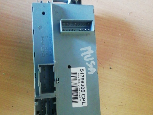 Lancia Musa 2004-2012 belső biztosítéktábla 51799206