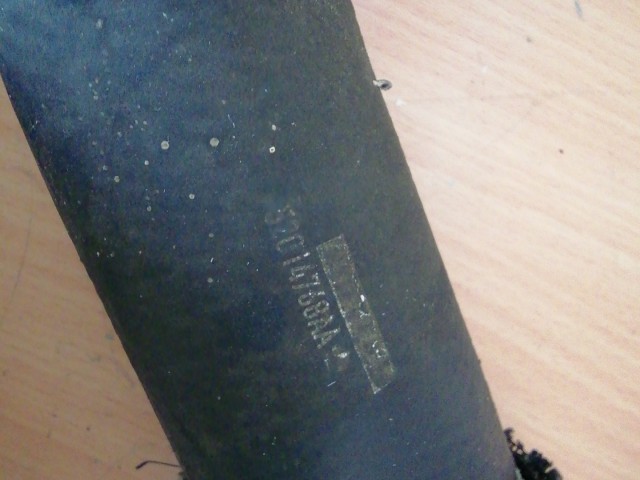 Fiat Freemont 2011-2015 2,0 16v Diesel levegőcső, intercollerból a szívócsonkba 52014768AA