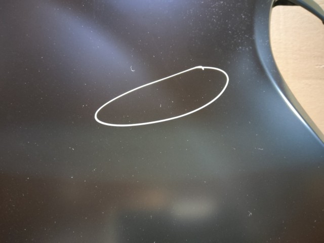 171718 Fiat Doblo IV. 2015-2022 utángyártott új, jobb első sárvédő a képen látható sérüléssel 51973881