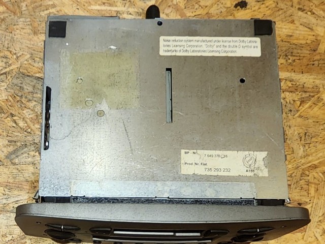 171915 Alfa Romeo 147 2000-2010 Blaupunkt Kazettás rádió 735293232