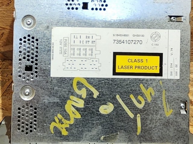 171946 Fiat Grande Punto  2005-2009 Grundig Cd-s rádió. Kód nincs hozzá!!!!!!