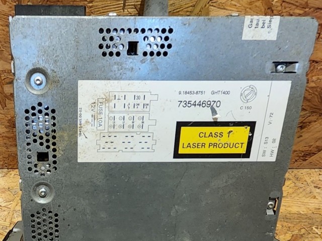 171959 Fiat Grande Punto Grundig Cd-s rádió Kód nincs hozzá!!!!