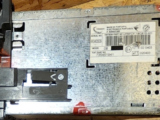 171875 Fiat Bravo 2007-2014 Cd-s rádió 735451941