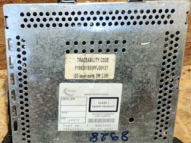 171878 Fiat Bravo 2007-2014 Cd-s rádió 735451941