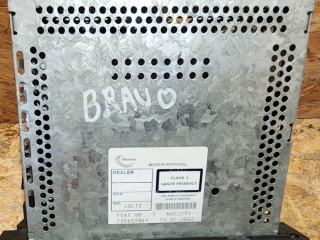 171885 Fiat Bravo 2007-2014 Cd-s rádió 735451941