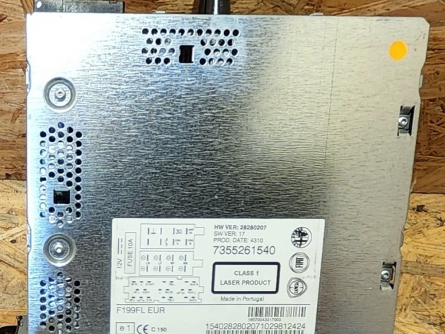 167035 Fiat Punto Evo, My Punto, Nouva Punto Cd-s rádió, nincs hozzá kód!!!!!! 735526154