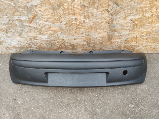 168458 Fiat Punto II. 1999-2003 5 ajtós fényezetlen fekete hátsó lökhárító 735244691