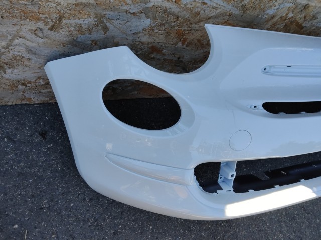 168542 Fiat 500 Fl 2015- fehér színű első lökhárító Pop kivitel 