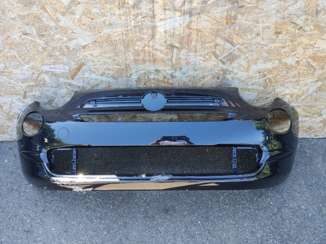 168545 Fiat 500 Fl 2015- fekete színű első lökhárító Pop kivitel 