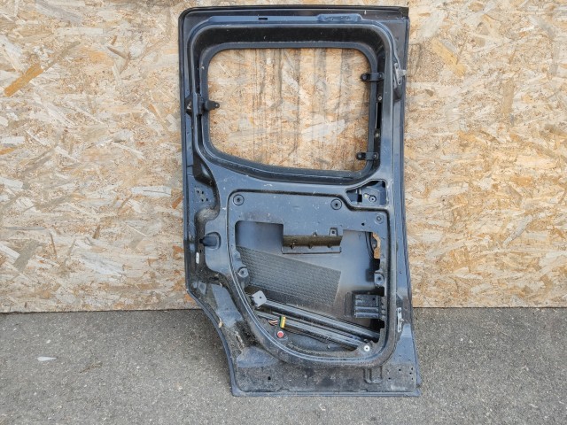 168708 Fiat Fiorino , Qubo 2007- fekete színű bal oldali üveghelyes tolóajtó