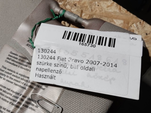 Napellenző Használt