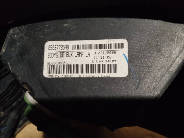 163481 Dodge Journey bal hátsó külső lámpa 05067785AB