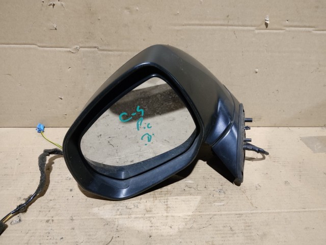 163611 Citroen C4 Picasso 2006-2010 bal oldali 9 vezetékes visszapillantó tükör