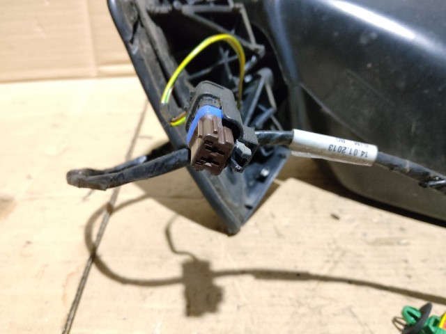 163611 Citroen C4 Picasso 2006-2010 bal oldali 9 vezetékes visszapillantó tükör