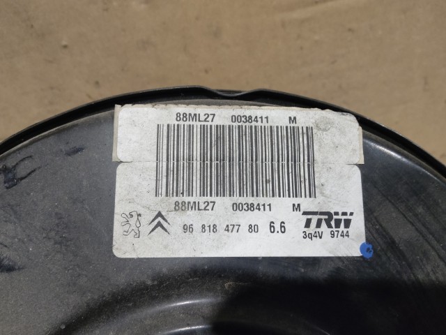 Citroen C3 Picasso  2009-2017 Fékszervódob 9681847780