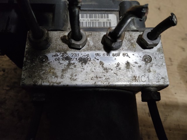 Peugeot 307 2000-2009 Bosch Abs 9661886780 , 0265231508