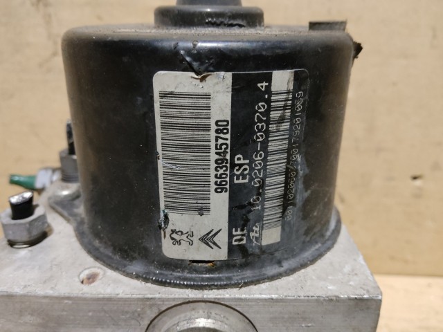 Peugeot 207 2006-2014 Abs  Ate 10.0206-0370.4 , 9663945780