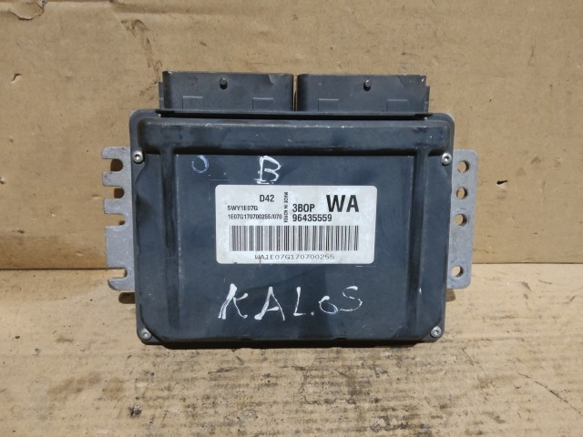 Chevrolet Kalos 2002-2011 1,2 benzin  Motorvezérlő 5WY1E07G  , 96435559