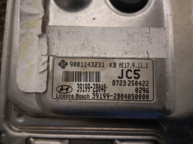 Hyundai IX20 2010-2019 1,4 Benzin motorvezérlő 39199-2B040