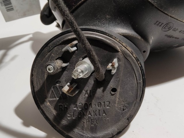 128923 Ford Fiesta 2008-2017 jobb oldali 6 vezetékes visszapillantó tükör a képen látható sérüléssel